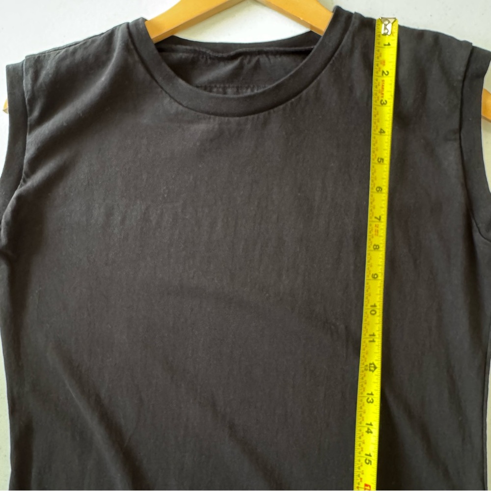 Frank & Eileen Cory Vintage Muscle Tee Dress Black Small - Picture 8 of 12